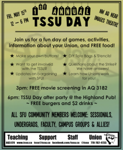 TSSU Day Poster